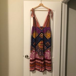 Free People Floral Jumpsuit